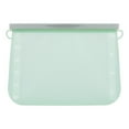 thumbnail image 1 of Silicone Folding Bento Box Collapsible Portable Lunch Box for Food Dinnerware Food Container Bowl Leak Proof Lunchbox Tableware Green 1500ml, 1 of 6