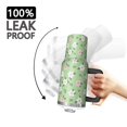 thumbnail image 3 of 40oz Pioneer Flower Floral Print Pattern Insulated Tumbler with Handle, BPA-Free Leak Proof Lid and Straws, Double Wall Vacuum, Hot 12h/Cold 34h, 3 of 6
