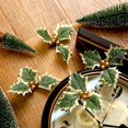 thumbnail image 2 of Simulation Christmas Red Fruit Leaves Christmas Tree Decoration, 2 of 8