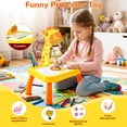 thumbnail image 2 of HXFOU 3-in-1 Kids Drawing Projector Kit with Music, Giraffe Shaped Art Tracing Projector for Toddlers, Includes Art Supplies & 72 Patterns, Gift for Ages 3+, 2 of 7