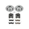 thumbnail image 2 of PowerStop Rear Stock Replacement Brake Pad and Rotor Kit with Calipers Fits: FORD MERCURY Select Models KCOE1858, 2 of 5