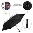 thumbnail image 4 of Celebration and Festivity Pattern Umbrellas for Sun Auto Open Close UV50+ Waterproof 5-Fold Compact Fiberglass Frame, 4 of 6