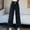 Black, variant on lulshou Women's Cargo Pants Solid Color Fashion Casual Wide Leg Pants Mid Waist with Pockets Cargo Pants Work Pants