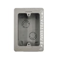 thumbnail image 2 of 10 Pzs Caja Universal Con Fondo Pvc Red Electrico Canaleta blanco 12.3cm, 2 of 6