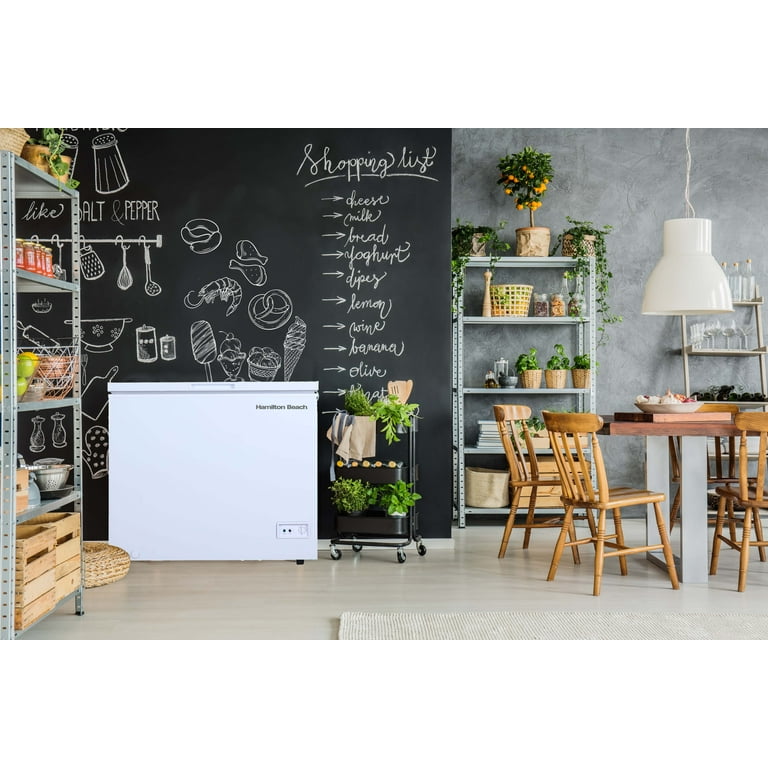 Hamilton Beach 5.0 Cu. Ft. Chest Freezer White HBFRF510