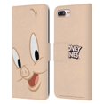 thumbnail image 1 of Head Case Designs Officially Licensed Looney Tunes Full Face Porky Pig Leather Book Wallet Case Cover Compatible with Apple iPhone 7 Plus / iPhone 8 Plus, 1 of 6