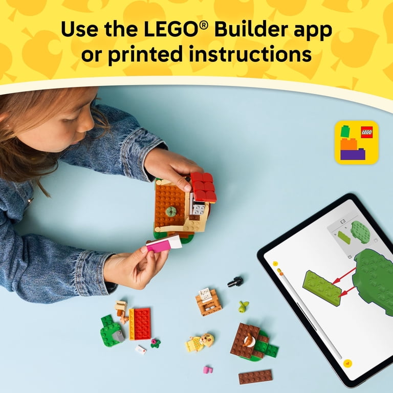 LEGO Animal Crossing Goldie's Cozy House Building Toy - Pretend