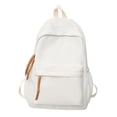 thumbnail image 4 of Mochila de moda portátil con cremalleras suaves y múltiples bolsillos, mochilas de moda para Blanco, 4 of 9