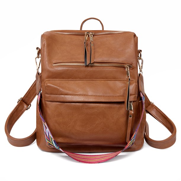 Mifater Women Backpack Purses Multipurpose Design Shoulder Bag PU