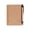 Brown, variant on 1 Pack Lined Spiral Notebook, 4.7×5.9 Inch Mini Notepad with Pen, Portable Memo Notebook with Sticky Notes and Page Marker Colored Index Tabs for Study Office and Journaling,Brown