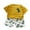 Light Yellow, variant on Fozruso Girls 2PC Clothing Set Summer Boys And Girls Short Sleeved T Shirt Set Boys And Girls Short Sleeved Shorts Two Piece Set,18-24 Months(Black)