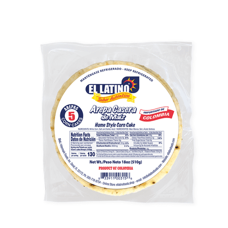 El Latino Arepas Blancas 5PK