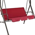 thumbnail image 1 of YOPTOP Housse de Balançoire Chaise Imperméable Coussin Patio Jardin Cour Extérieur Siège de Remplacement, Rouge, 1, 1 of 10