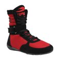 thumbnail image 2 of Par de Zapatillas FIRE SPORTS de gamuza profesional para Boxeo rojo, 2 of 4