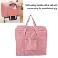 thumbnail image 4 of Bolsa De Noche, Bolsa De Viaje De Gran Capacidad, Color Rosa, Resistente Al Agua, Cómodo, Multifuncional Para Deportes Y Gimnasio, 4 of 7