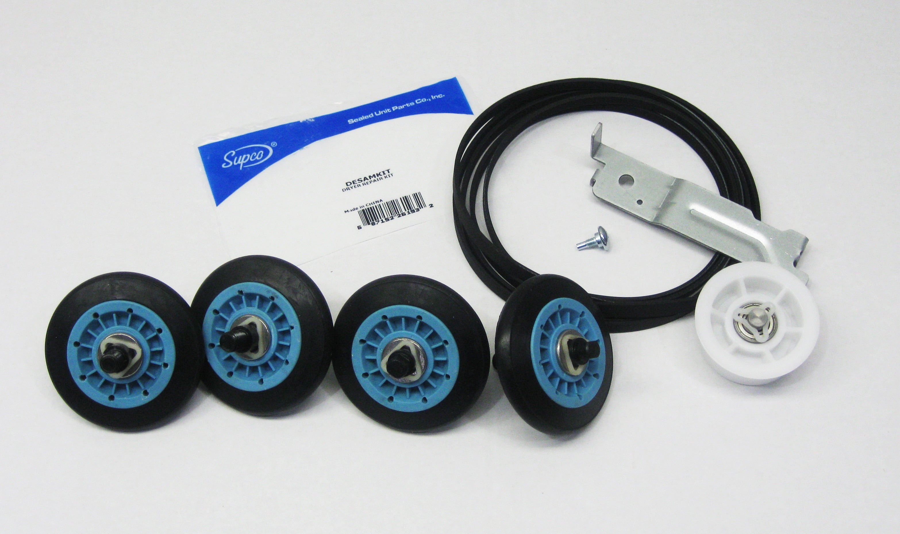 ROLLERS AND IDLER PULLEY *FACTORY SEALED* CABRIO DRYER REPAIR KIT INCLUDES BELT 