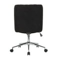 thumbnail image 4 of Boss Office Products Task Chair with Chrome Base, Black Boucle, 4 of 7