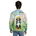 thumbnail image 5 of Bernese Mountain Dog Hello Spring Time Flower Floral Nature All Over Print 3D Sweatshirt Unisex Merch Berner Lover Gifts - 02031, 5 of 6