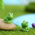 thumbnail image 5 of 3 Pieces Small Frogs Miniature Model Outdoor Decor Pond, 5 of 8
