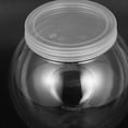 thumbnail image 3 of IBASETOY Plastic Fish Bowl with Lid for Desktop Use Clear Viewing Small Aquarium for Office, 3 of 8