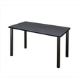 thumbnail image 1 of Regency MT4824GYBPBK 48 X 24 In. Kee Training Table - Grey & Black Post Legs, 1 of 1