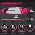 thumbnail image 6 of Santasup Inflatable Stand Up Paddle Board, Inflatable Paddleboard , Paddle Board for Adult & Youth,with sup Accessories, Wide Stance for All Levels, Traveling Board, Sup Board,Non-Slip Deck, 6 of 6