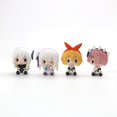 thumbnail image 4 of Re:La vida en un mundo diferente de ontariMini figura, decoración de pastel de mantequilla de chica anime, versión Rem Ram Q sentada, 4-5,5 cm, 7-8 piezas, lote, 4 of 5