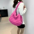 thumbnail image 4 of HAWEE Quilted Tote Bag Large Quilted Carryall Puffer Shoulder Bag Lightweight Quilted Padding Hobo Bag Quilted Bag, 4 of 5