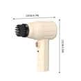 thumbnail image 3 of Cepillo de limpieza eléctrico multiusos | Incluye cabezas duras y esponjosas | Potente fregado para ollas, sartenes, vidrio, cabezales de ducha, inodoros, zapatos | Cerdas suaves | Mango de fácil, 3 of 9