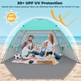 thumbnail image 3 of Carpa de playa Venustas, 300 x 300 x 180 cm, UPF 50+, ligera, 3 of 7