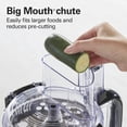 thumbnail image 4 of Hamilton Beach Stack & Snap Food Processor and Vegetable Chopper, BPA Free, Stainless Steel Blades, 12 Cup Bowl, 2-Speed 450 Watt Motor, Black (70725A), 4 of 5