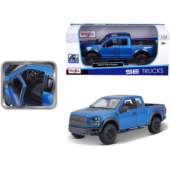 Maisto 1:24 Scale SE Trucks 2017 Ford F150 Raptor Truck Play Vehicle
