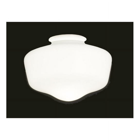 Meyda Tiffany 101426 Glass Fanlight Shade - White