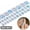 BSF0075, variant on UV Free No Cure Gel Toe Nail Wraps, Iridescent Aurora Glitter Full Cover Toenail Stickers, Brightening Foot Manicure Nail Decals