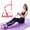 Pink, variant on Multifunctional Pedal Puller Resistance Rope Exercise Bands Tension Rope Fitness for Abs Waist Arm Leg Stretching Slimming Training Sit Up Exercise Equipment