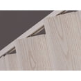 thumbnail image 3 of Homestyle Echo PVC Folding Door fits 36" x 80" White Ash, 3 of 5