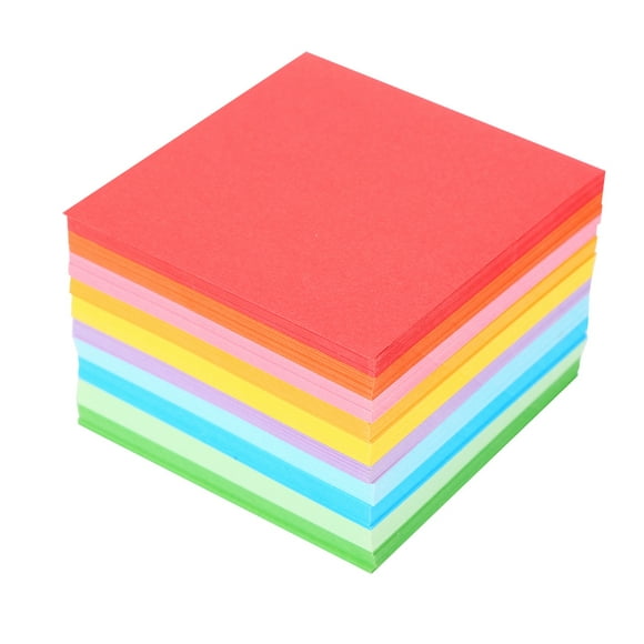 Origami Paper, Origami  Origami Paper Pack Square Origami Paper Colorful Sheets  For Making Card Menu Memo For