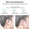 thumbnail image 6 of 3.5mm Single Side Earbud With Mic Type C Connector Wired Earphone Soft Silicone In-Ear Headset USB C Single Headphone, 6 of 8