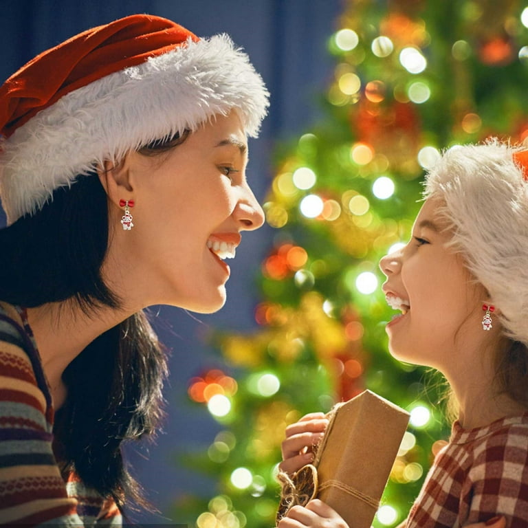 Christmas store earrings walmart