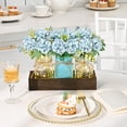 thumbnail image 4 of Decoración de mesa para centro de mesa, flores de hortensia BLEUM CADE, 4 of 8