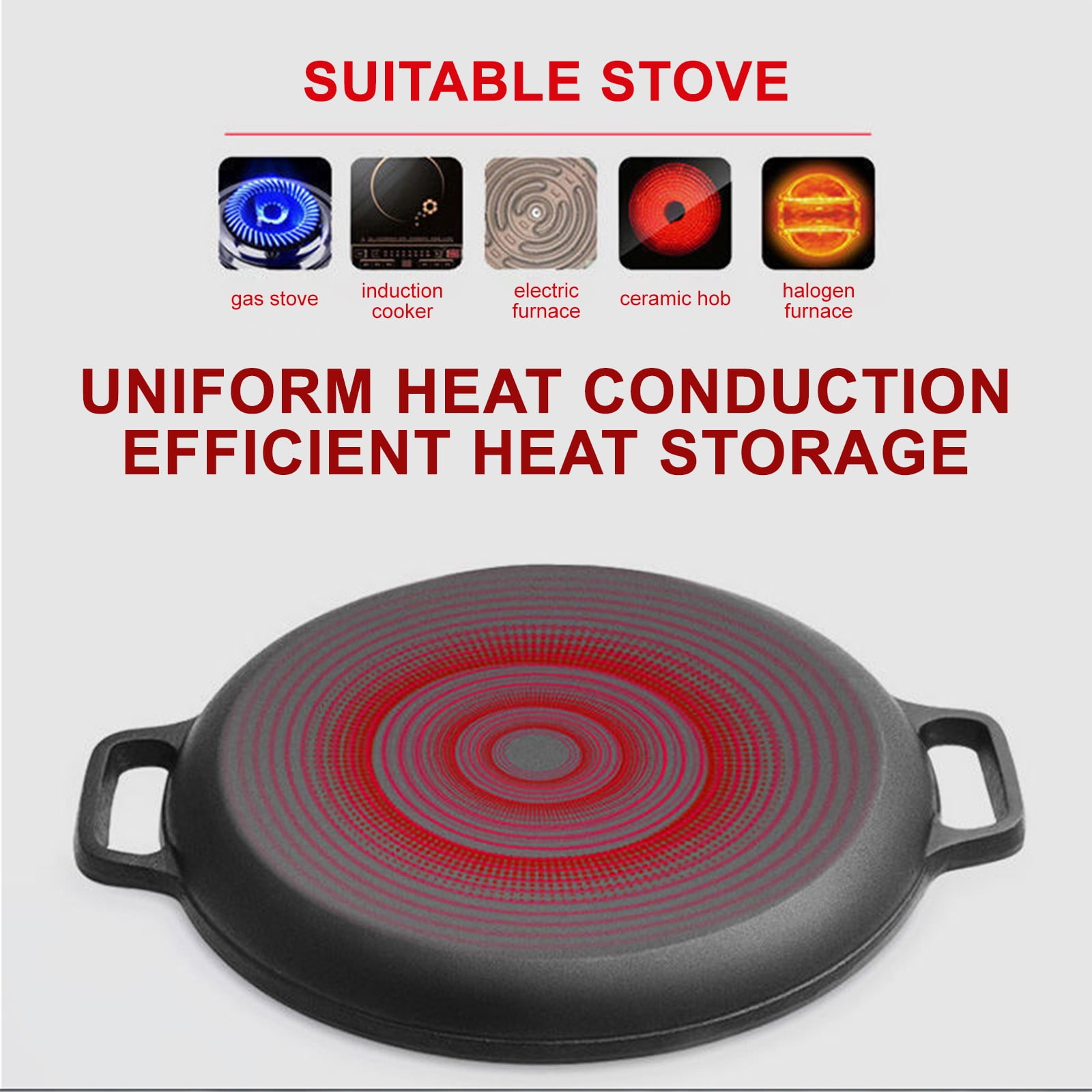Nonstick Pizza Steel 11 Inch Oven Grill Pan Multi-Layer Stainless Steel Up to 900F Restaurant Quality Crust Lightweight Integrated Handles Even Heating No Preheat Required Flatbread Bakeware