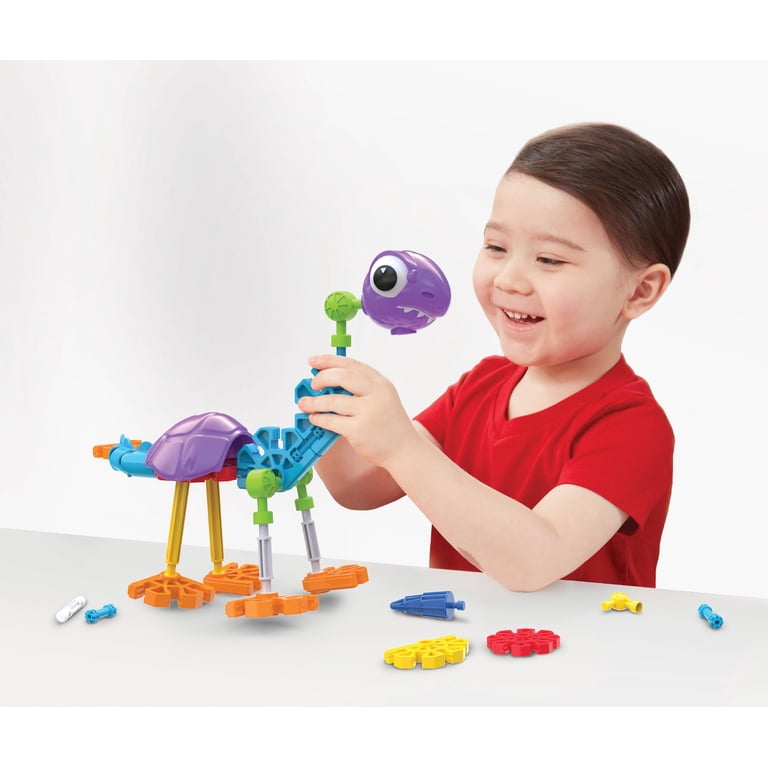 Kid K'NEX Dino Dudes Building Set - Ages 3+ Preschool Creative Toy