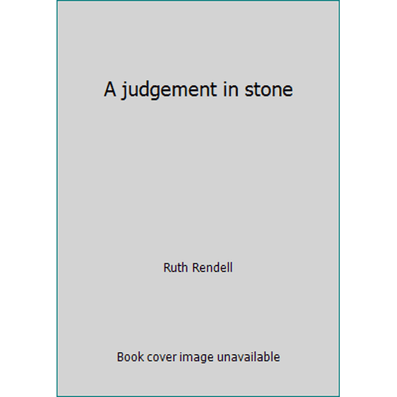Pre-Owned A judgement in stone (Paperback) 0816166048 9780816166046