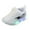 White, variant on Xyant Little Boys Girls Sneakers Light Up Flashing Shoes Lightweight Shoes for Toddler Baby Boy Girl Pink,9.5(Toddler/Little Kid)