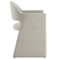 thumbnail image 5 of Side Dining Chair Armchair, Gray, Fabric, Bar Pub Cafe Bistro Dining Kitchen Hospitality Restaurant, Modern Contemporary, HB37565, 5 of 9