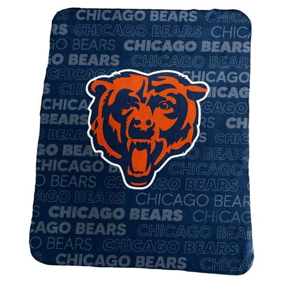 Logo Chair 606-23C NFL Couverture en Polaire Classique Chicago Bears