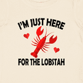 thumbnail image 4 of Inktastic Just Here for the Lobster Boys or Girls Baby T-Shirt, 4 of 5