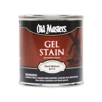 tobacco gel stain Stained the garage with #allinonestain stain. 1. Pressure washed the door the day prior. 2. Wiped down with deglosser wipes. I used around 15 wipes. 3. Applied the first coat with Monitors/digital screens may not show color accurately My new fave-Tobacco Gel Stain
