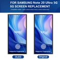 thumbnail image 4 of Pantalla OLED de reemplazo LNONLS Galaxy Note20 Ultra 5G Negro, 4 of 8