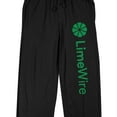 thumbnail image 2 of LimeWire Logo Men's Black Sleep Pants-3XL, 2 of 3